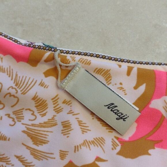 NWT Maaji Ornamental Vintage Sublimity Classic Bikini Bottom *Reversible*size XL - Picture 14 of 15